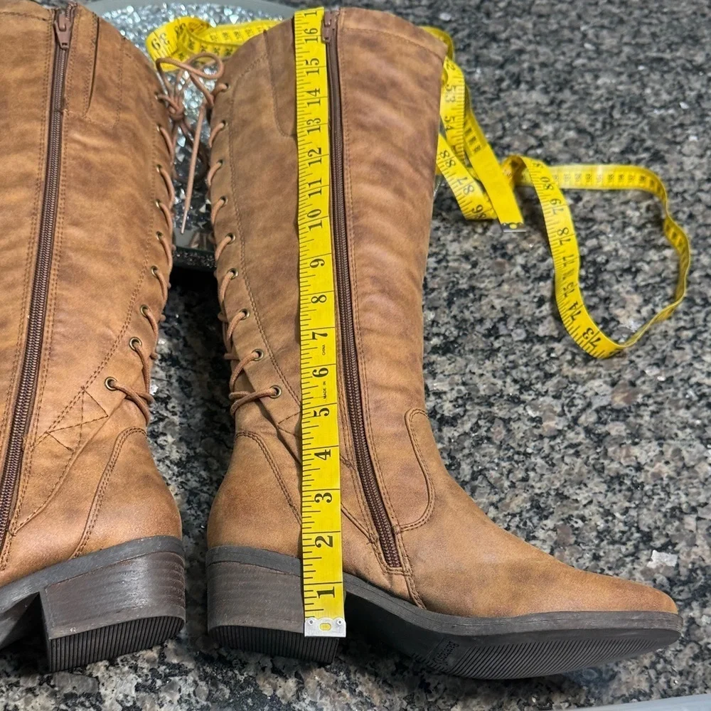 BareTraps Tan tall Boots NEW 6